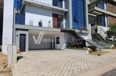 Casa em condomínio fechado com 4 quartos à venda na estrada municipal do roncáglia, 1090, residencial mont' alcino, valinhos, 300 m2 por r$ 2.470.000