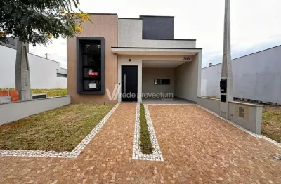 Casa em condomínio fechado com 3 quartos à venda na Avenida Luiz Greco, 600, Vila Monte Alegre, Paulínia, 125 m2 por R$ 995.000