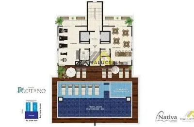 Apartamento 701 alto padrão no edifício positano no centro de guaratuba-pr