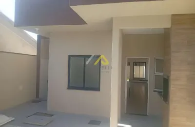 Casa com piscina, seu imóvel novo com 85m² de excelente padrão construtivo