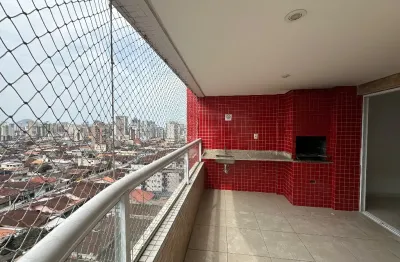 Imóvel para aluguel possui 85 metros quadrados com 2 quartos em ocian - praia grande - sp