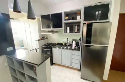 Apartamento com 2 dormitórios à venda, 43 m² por r$ 269.000,00 - jardim colonial - atibaia/sp