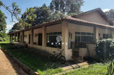 Chácara com 6 dormitórios à venda, 15000 m² por r$ 1.380.000,00 - cachoeira - atibaia/sp