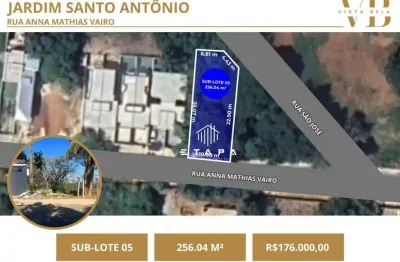 Terreno à venda, 256 m² por r$ 176.000,00 - jardim são felipe - atibaia/sp