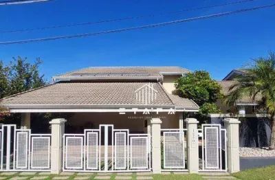 Casa com 4 dormitórios à venda, 500 m² por r$ 2.200.000,00 - condominio parque das garças i - atibaia/sp