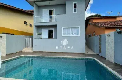 Casa com 3 dormitórios à venda, 240 m² por r$ 1.200.000,00 - jardim dos pinheiros - atibaia/sp