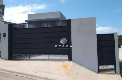 Casa com 3 dormitórios à venda, 91 m² por r$ 480.000,00 - cachoeirinha - bom jesus dos perdões/sp