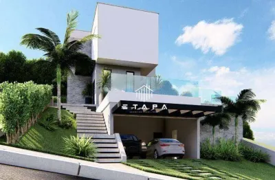 Casa com 3 dormitórios à venda, 296 m² por r$ 2.200.000,00 - condominio quintas da boa vista - atibaia/sp