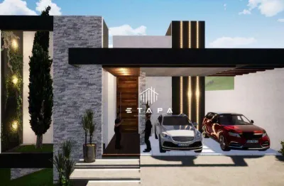 Casa com 3 dormitórios à venda, 327 m² por r$ 2.200.000 - condomínio shambala iii - atibaia/sp
