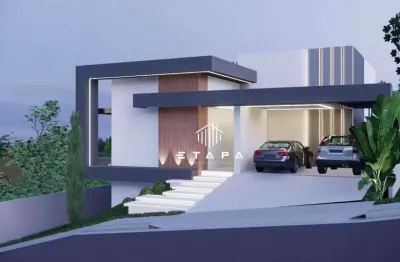 Casa com 3 suítes + escritório à venda, 327 m² por r$ 2.200.000 - condomínio shambala iii - atibaia/sp