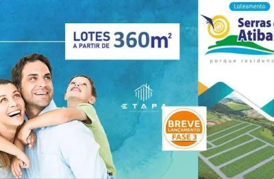 Terreno à venda, 360 m² por r$ 164.990,00 - mato dentro - atibaia/sp