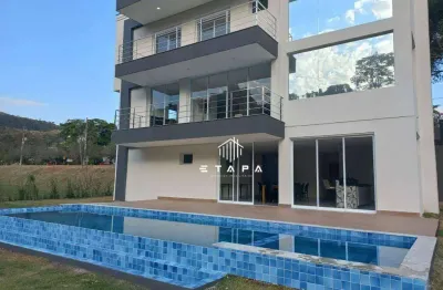 Casa com 5 dormitórios, 550 m² - venda por r$ 5.500.000,00 ou aluguel por r$ 25.000,00/mês - condominio porto atibaia - atibaia/sp