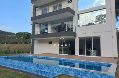 Casa com 5 dormitórios, 550 m² - venda por r$ 5.500.000,00 ou aluguel por r$ 25.000,00/mês - condominio porto atibaia - atibaia/sp