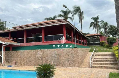 Chácara com 4 dormitórios à venda, 2000 m² por r$ 1.500.000 - canedos - piracaia/sp