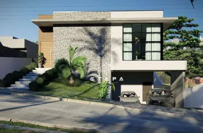 Casa com 4 dormitórios à venda, 307 m² por r$ 2.800.000 - condomínio figueira garden - atibaia/sp