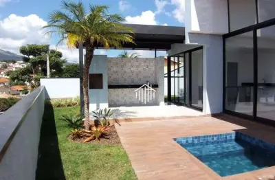 Casa com 3 dormitórios à venda, 235 m² por r$ 1.640.000,00 - jardim paulista - atibaia/sp