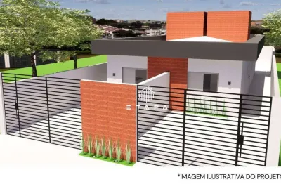 Casa com 2 dormitórios à venda, 50 m² por r$ 395.000,00 - jardim são felipe - atibaia/sp