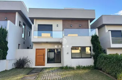 Casa com 3 suítes à venda(porteira fechada), 160 m² por r$ 1.490.000 - vila giglio - atibaia/sp