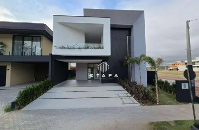 Casa com 4 dormitórios à venda, 300 m² por r$ 2.990.000,00 - condomínio vista da serra - atibaia/sp