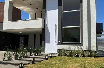 Casa térrea com 4 súites no condomínio portal do sol green