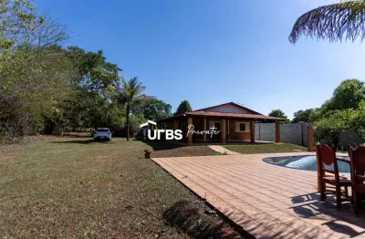 Estância vargem bonita - chácara 3 quartos, sendo 1 suíte