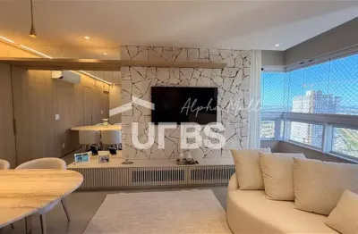 Apartamento mobiliado de alto luxo no parque noronha com arquitetura assinada