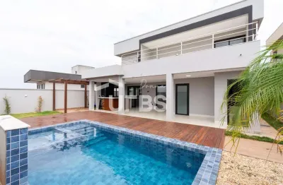 Casa em condomínio fechado com 4 quartos à venda na Rua Lírio-do-Vento, Jardins Nápoles, Senador Canedo