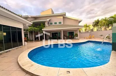 Sobrado  Amplo e imponente no Alphaville Goiás -  4 suítes todas com sacadas