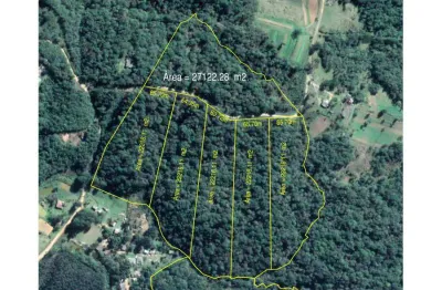 Chácara / sítio à venda na rua mauá, córrego das pedras, tijucas do sul por r$ 125.000