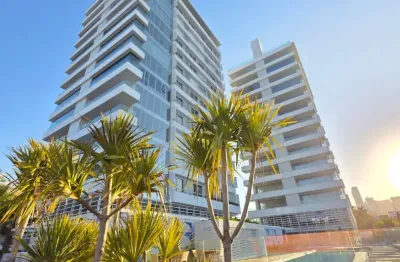 Cobertura alto padrão com linda vista para o mar à venda, 4 suítes, praia brava, itajaí