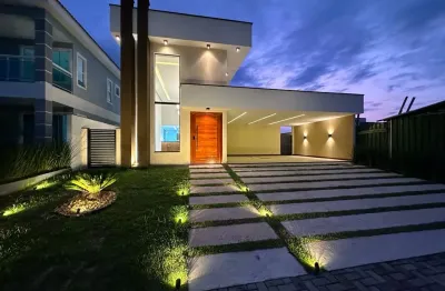 Casa em condomínio fechado com 3 quartos à venda no Inoã, Maricá 