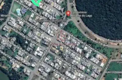 Lote de 420m² com benfeitorias no condomínio mirante do lago