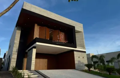 Casa moderna no alphaville, com 4 suítes, piscina e automação completa