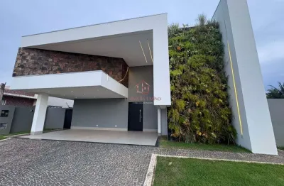 Casa térrea no caribe com 3 suítes, piscina com hidro e área gourmet