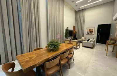 Casa térrea mobiliada com 3 suítes e automação – alphaville palmas