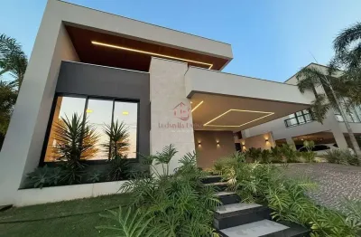 Casa térrea nova no mirante do lago – 3 suítes + escritório, piscina