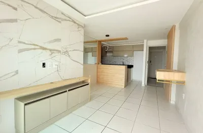 Excelente apartamento com 2 quartos, sendo 1 suíte, projetado no presidente kennedy.