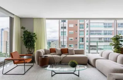 Belíssimo apartamento mobiliado e decorado com 3 suítes e 4 vagas no ecoville