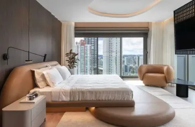 Belíssimo apartamento mobiliado e decorado com 3 suítes e 4 vagas no ecoville