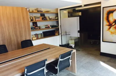 Escritório semimobiliado no bairro merces próximo a av manoel ribas