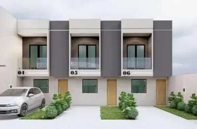 Sobrado para Venda em Curitiba, Sítio Cercado, 2 dormitórios, 2 banheiros, 2 vagas