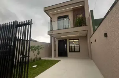 Sobrado para Venda em Fazenda Rio Grande, Eucaliptos, 3 dormitórios, 1 suíte, 2 banheiros, 2 vagas