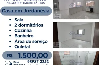 Casa com 2 quartos para alugar na Rua Vitória Régia, 177, Colina Maria Luíza (Jordanésia), Cajamar