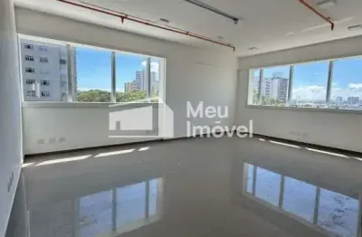 Aluguel sala comercial de 49m2 - edificio conlife center- bairro jardim aquarius - sao jose dos campos