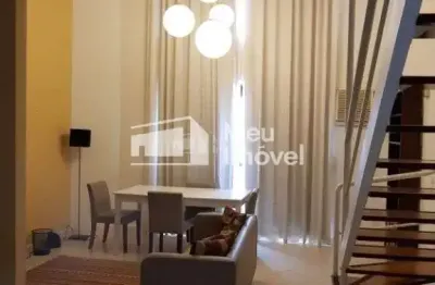 Aluguel loft duplex mobiliado  - pq. residencial aquarius - 1 dormitorio - 70m2