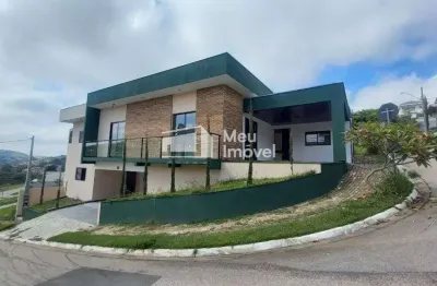 Aluguel e venda casa nova  4 dormitorios sendo 2 suites com 280m2 - condominio residencial mantiqueira - sao jose dos campos