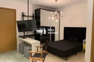 Aluguel apartamento studio mobiliado - 40m2- edificio moriah aquarius - jardim aquarius - sao jose dos campos