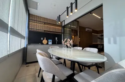 Apartamento no libri one com 95 m2, 3 quartos e varanda gourmet