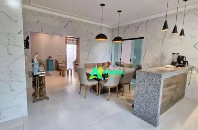 Casa com 3 dormitórios à venda, 200 m² por r$ 910.000,00 - santa mônica - uberlândia/mg