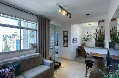 Apartamento à venda, 1 quarto, 1 suíte, 1 vaga, lourdes - belo horizonte/mg